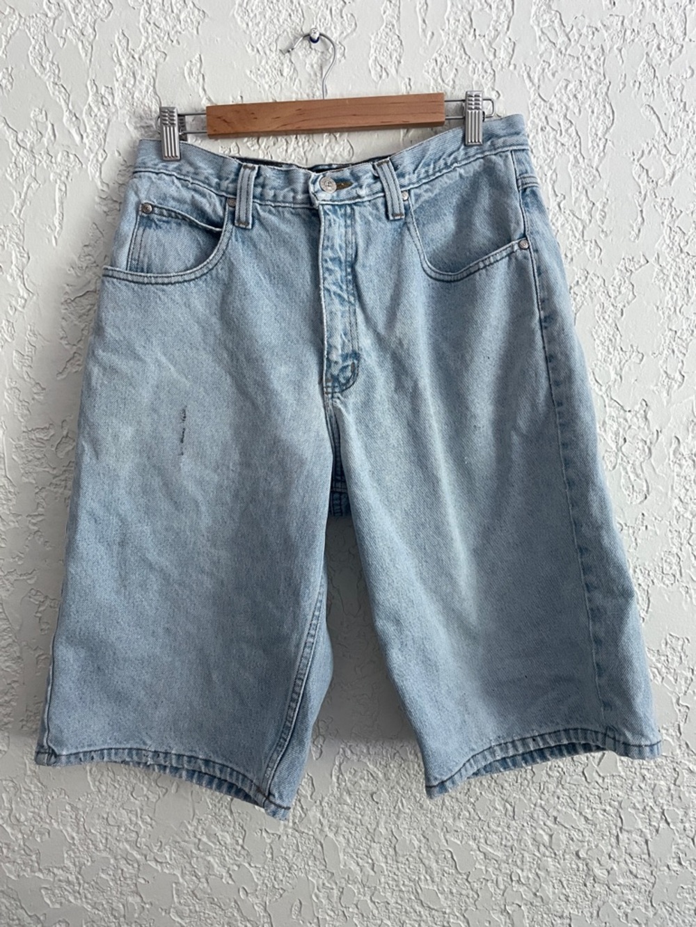 Anchor Blue RARE Vintage Baggy Denim Jean Shorts - 30